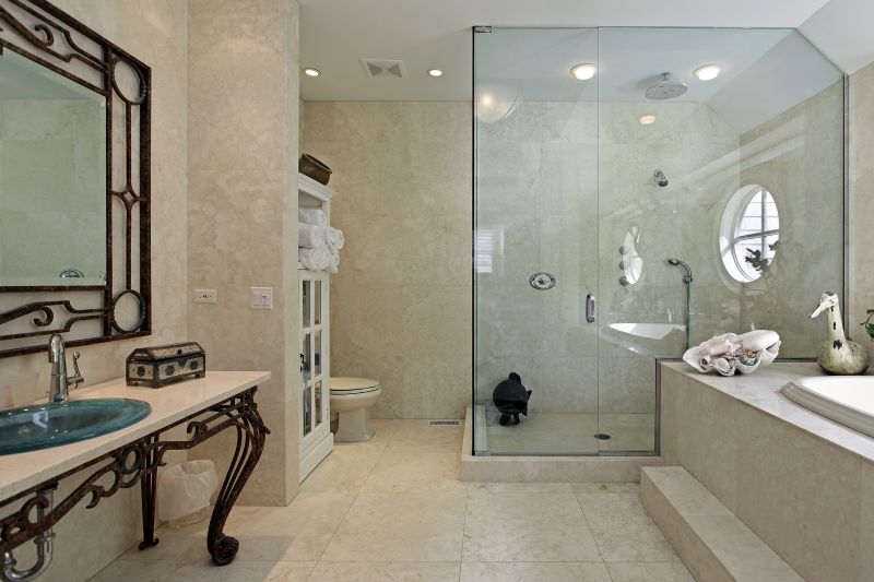 Elegant Walk-In Shower